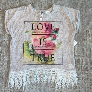 Beautees Love and Flowers Tee